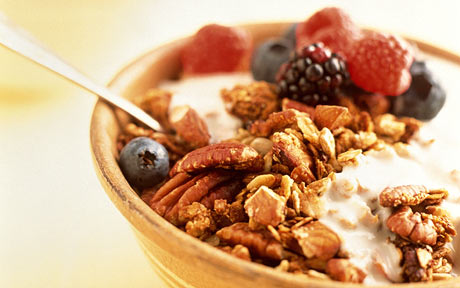 Muesli cereal.