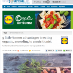 Lidl is now offering a range of organic food products.